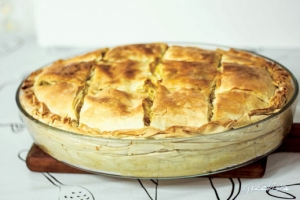 Η υπέροχη κολοκυθομακαρονόπιτα είναι έτοιμη! Τόσο γρήγορα μόνο με την κολοκύθα στον Ατμό "Αγρόκηπος Χαλβατζή"