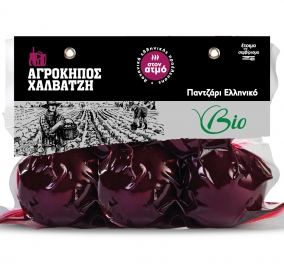 Παντζάρι στον Ατμό "Αγρόκηπος Χαλβατζή" βιολογικής καλλιέργειας. Αναζητήστε το σε όλα τα μεγάλα Super Market στα ράφια της μαναβικής.